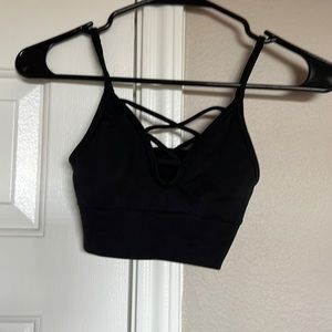Black bralette XS